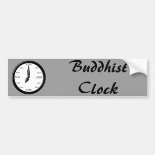 Autocollant De Voiture Horloge - horloge bouddhiste