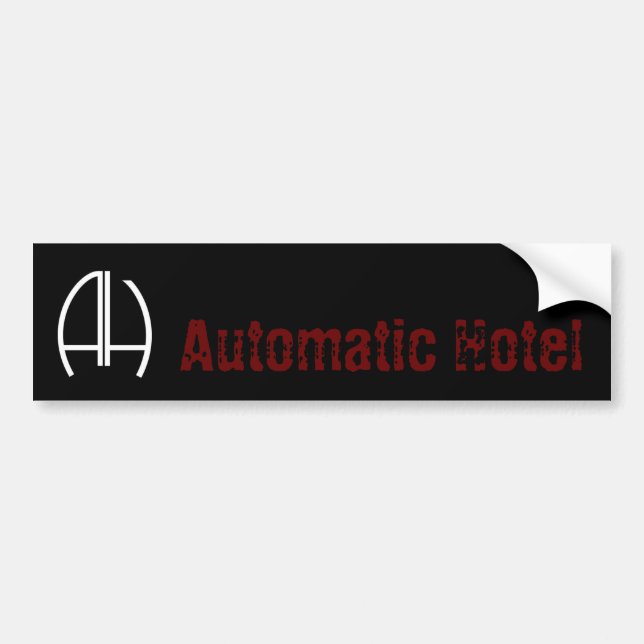 Autocollant De Voiture Hôtel automatique (Devant)