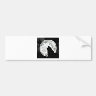 Autocollant De Voiture Howling Moon