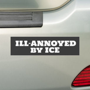 Autocollant De Voiture humour anti-ICE