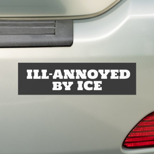 Autocollant De Voiture humour anti-ICE (En voiture)