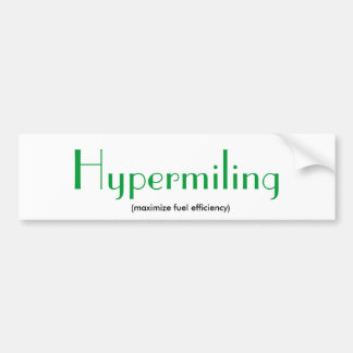Autocollant De Voiture Hypermiling
