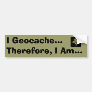 Autocollant De Voiture I adhésif pour pare-chocs de Geocache
