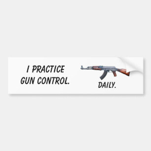 Autocollant De Voiture I contrôle de PracticeGun, quotidien