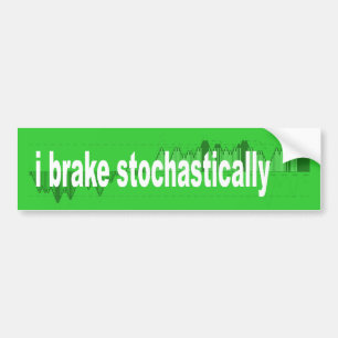 Autocollant De Voiture i freins stochastique