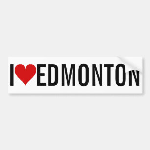 Autocollant De Voiture I [Heart] Edmonton