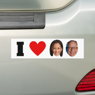 Autocollant De Voiture I Heart Harris Walz