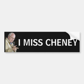 Autocollant De Voiture I humour politique drôle de MLLE CHENEY