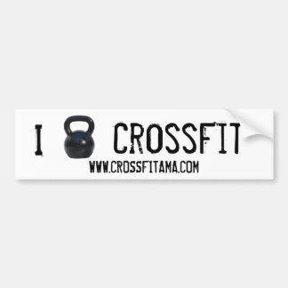 Autocollant De Voiture I kettlebell CrossFit Bumper
