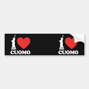 Autocollant De Voiture I Love Cuomo  Statue de la Liberté