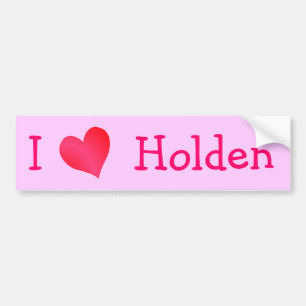 Autocollant De Voiture I Love Holden