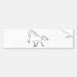 Autocollant De Voiture iceland horse