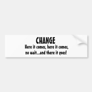 Autocollant De Voiture Ici il vient, ici il vient, aucune attente… et Th…