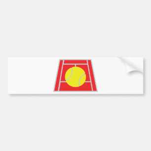 Autocollant De Voiture icône de tennis