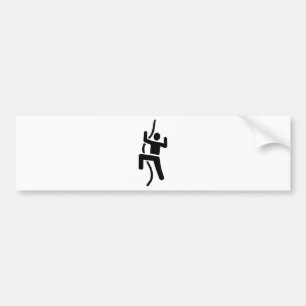 Autocollant De Voiture Icône d'escalade