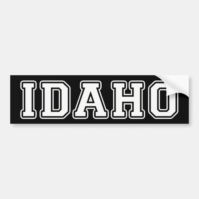 Autocollant De Voiture Idaho (Devant)