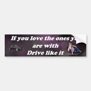 Autocollant De Voiture If_You_Love_the_Ones_purple_cloud