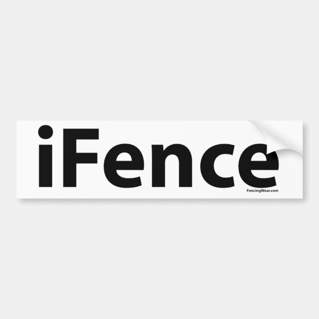 Autocollant De Voiture iFence (Devant)