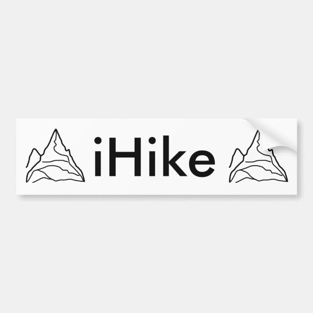 Autocollant De Voiture iHike (Devant)