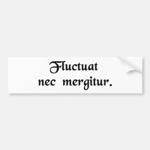 Autocollant De Voiture Il est jeté en l'air par les vagues mais il ne