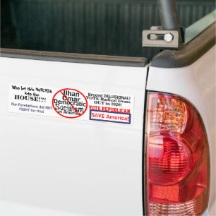 Autocollant De Voiture Ilhan Omar démocrate démocrate Modifier ANNÉE