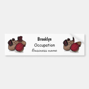 Autocollant De Voiture Illustration de dessin sur la betterave