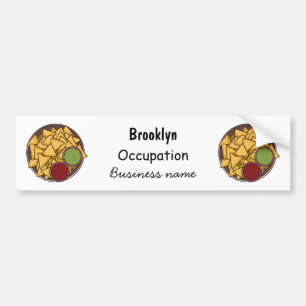 Autocollant De Voiture Illustration de Nachos