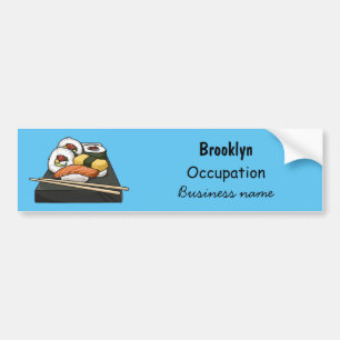 Autocollant De Voiture Illustration de sushi