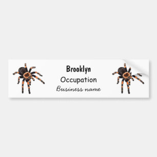 Autocollant De Voiture Illustration de Tarantula