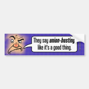 Autocollant De Voiture Ils disent qu'Union-Éclatante comme elle est une