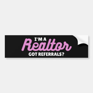 Autocollant De Voiture I'm a Realtor - Got Referrals?