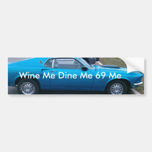 Autocollant De Voiture IMAG0015-1, Wine je me dinent 69 je