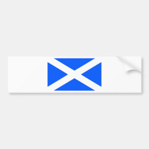 Autocollant De Voiture Image classique de drapeau de saltire