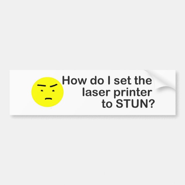 Autocollant De Voiture imprimante à laser (Devant)