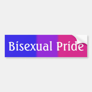 Autocollant De Voiture Indicateur de la fierté bisexuelle de l'échec vers