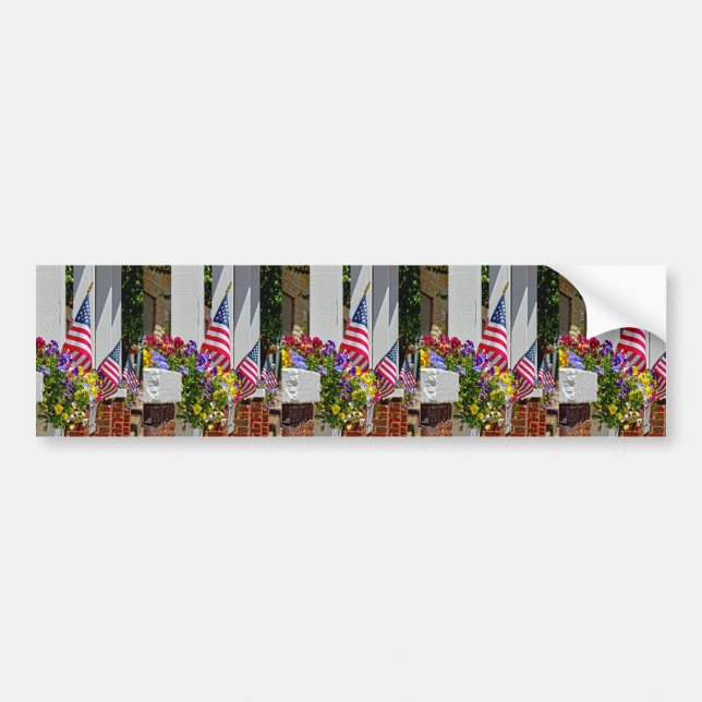 Autocollant De Voiture Indicateurs + Fleurs (Devant)