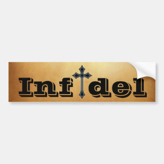 Autocollant De Voiture Infidèle