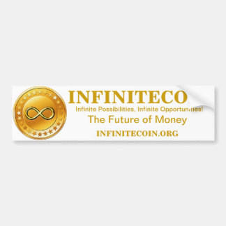 AUTOCOLLANT DE VOITURE INFINITECOIN