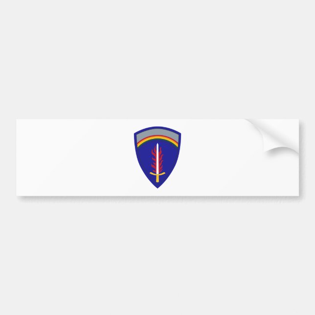 Autocollant De Voiture Insigne Army Europe USAREUR (Devant)