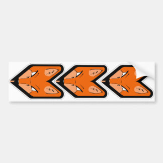 Autocollant De Voiture Insigne de Fox de JDM