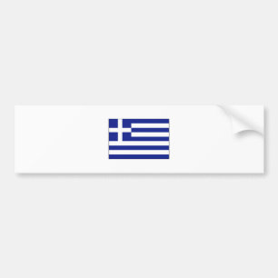 Autocollant De Voiture International de DRAPEAU de la Grèce
