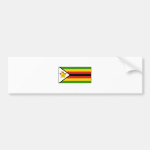 Autocollant De Voiture International de DRAPEAU du Zimbabwe