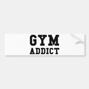 AUTOCOLLANT DE VOITURE INTOXIQUÉ DE GYMNASE