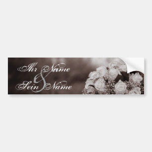 Autocollant De Voiture Invitations de mariage élégantes 12