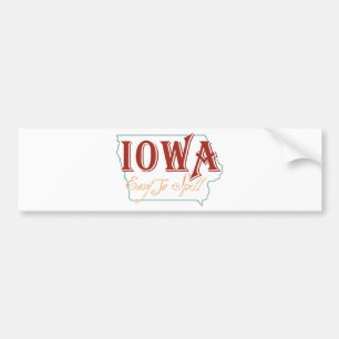 Autocollant De Voiture Iowa