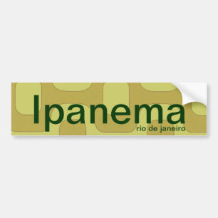 Autocollant De Voiture ipanema rio de janeiro