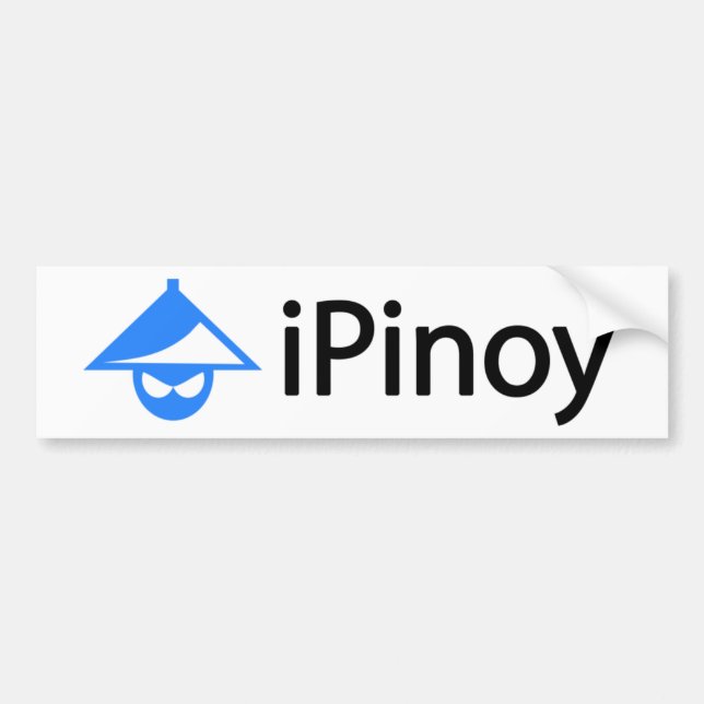 Autocollant De Voiture iPinoy (Devant)