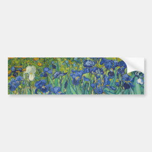 Autocollant De Voiture Iris par Vincent van Gogh 1889