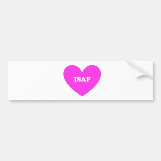 Autocollant De Voiture Isaf (Devant)