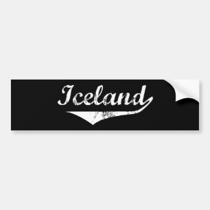 Autocollant De Voiture Islande